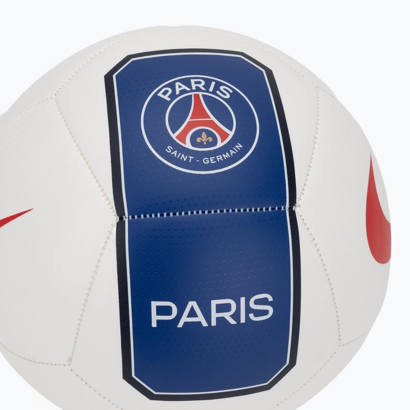 Futbolo kamuolys Nike Pitch Paris-Saint Germain white/old royal size 5 3