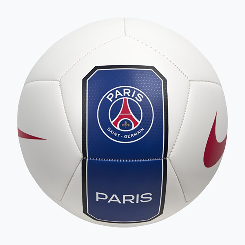 Futbolo kamuolys Nike Pitch Paris-Saint Germain white/old royal size 5 2
