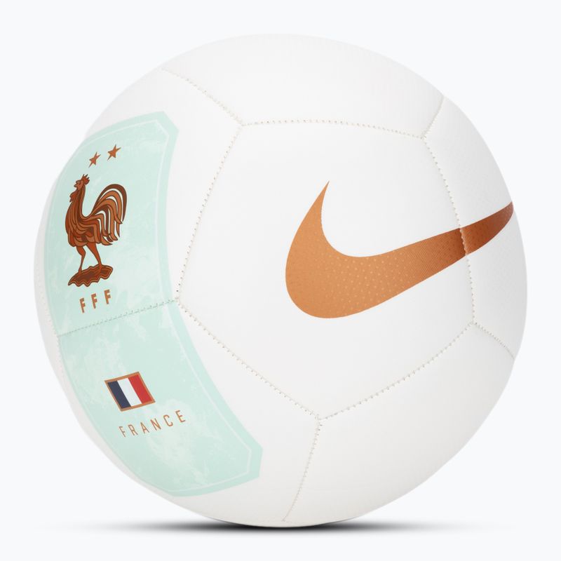 Futbolo kamuolys Nike Pitch France white size 5 2