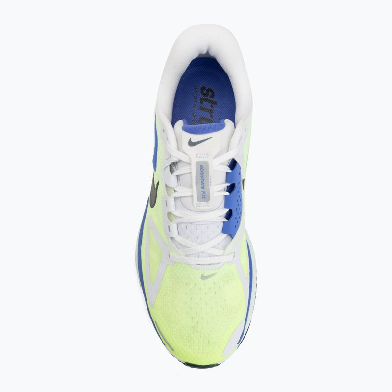 Vyriški bėgimo batai Nike Structure Plus white/volt ice/barely green/black spruce 5
