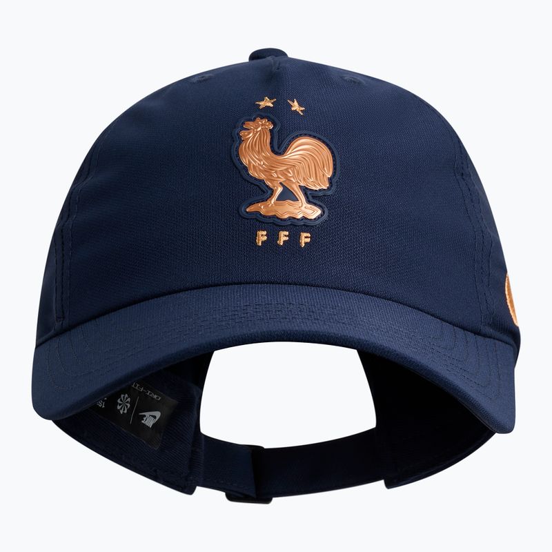 Kepuraitė su snapeliu vaikams Nike Club France Poly blackened blue 3