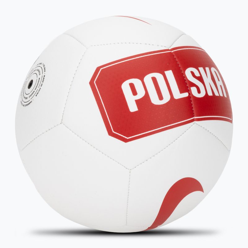 Mini futbolo kamuolys Nike Skills Poland white size 1 2