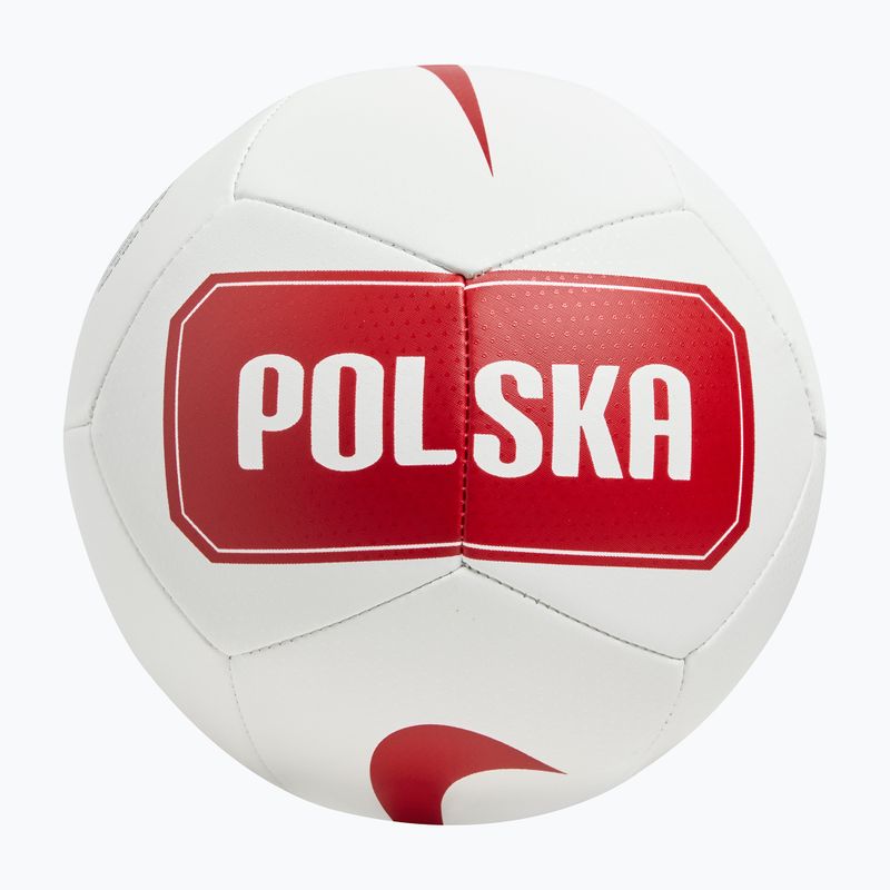 Mini futbolo kamuolys Nike Skills Poland white size 1 2