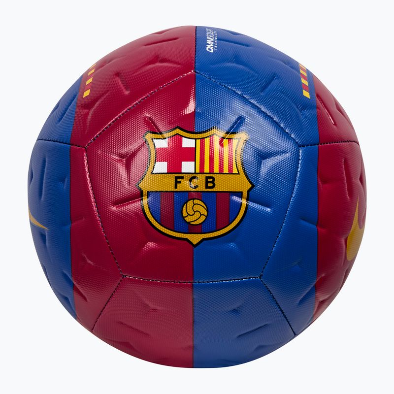 Futbolo kamuolys Nike Academy FC Barcelona game royal/cardinal red size 5 2