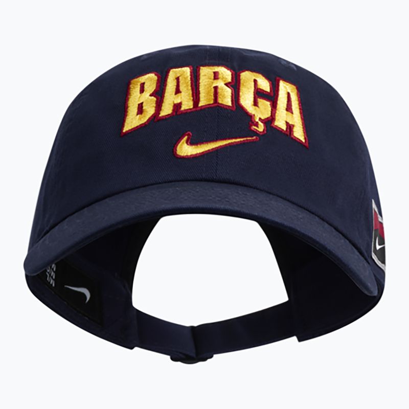 Kepurė su snapeliu Nike FC Barcelona Club Cotton blackened blue 3