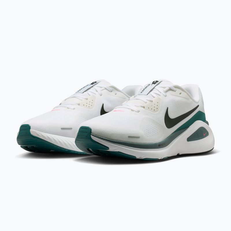 Vyriški bėgimo batai Nike Structure 26 white/mineral slate/hyper pink/black 3