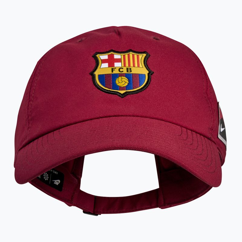 Kepurė su snapeliu Nike FC Barcelona Club Poly team red 2