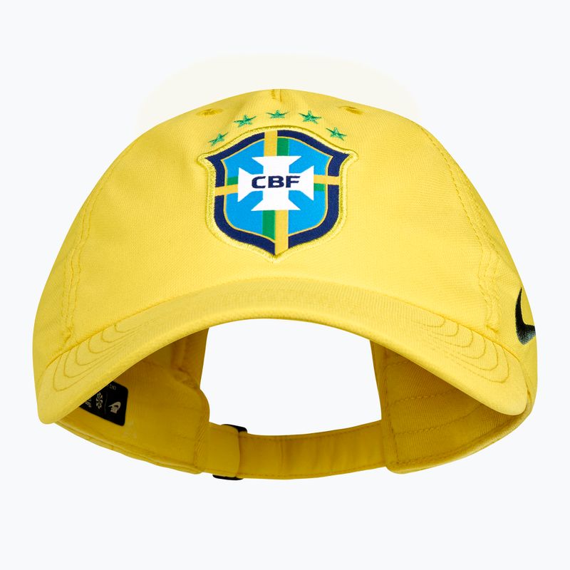 Kepuraitė su snapeliu vaikams Nike Club Brazil Poly canary 2