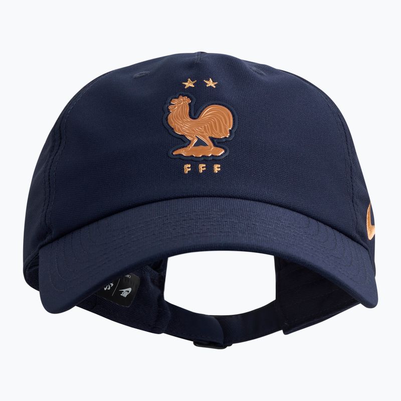 Kepurė su snapeliu Nike Club France Poly blackened blue 3