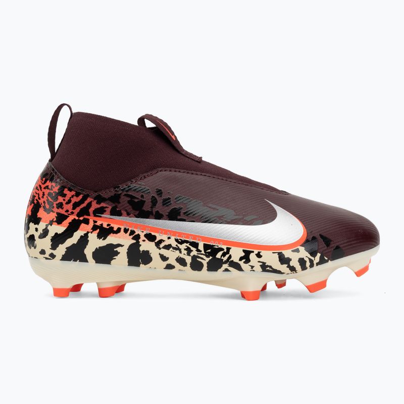 Vaikiški futbolo bateliai Nike United Jr. Mercurial Superfly 10 Academy MG burgundy crush/metallic silver 2