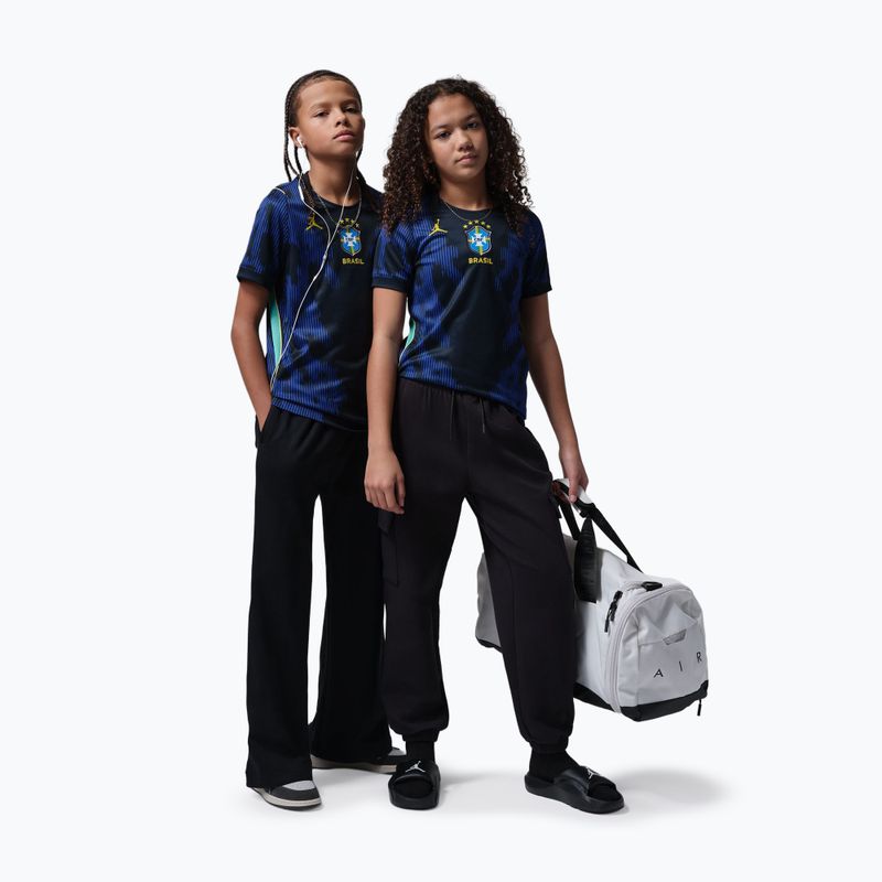 Vaikiški futbolo marškinėliai Nike Brazil 2026 Stadium Away Soccer Replica 4