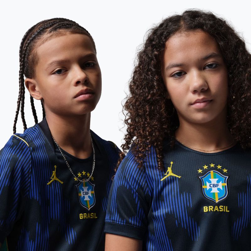 Vaikiški futbolo marškinėliai Nike Brazil 2026 Stadium Away Soccer Replica 6