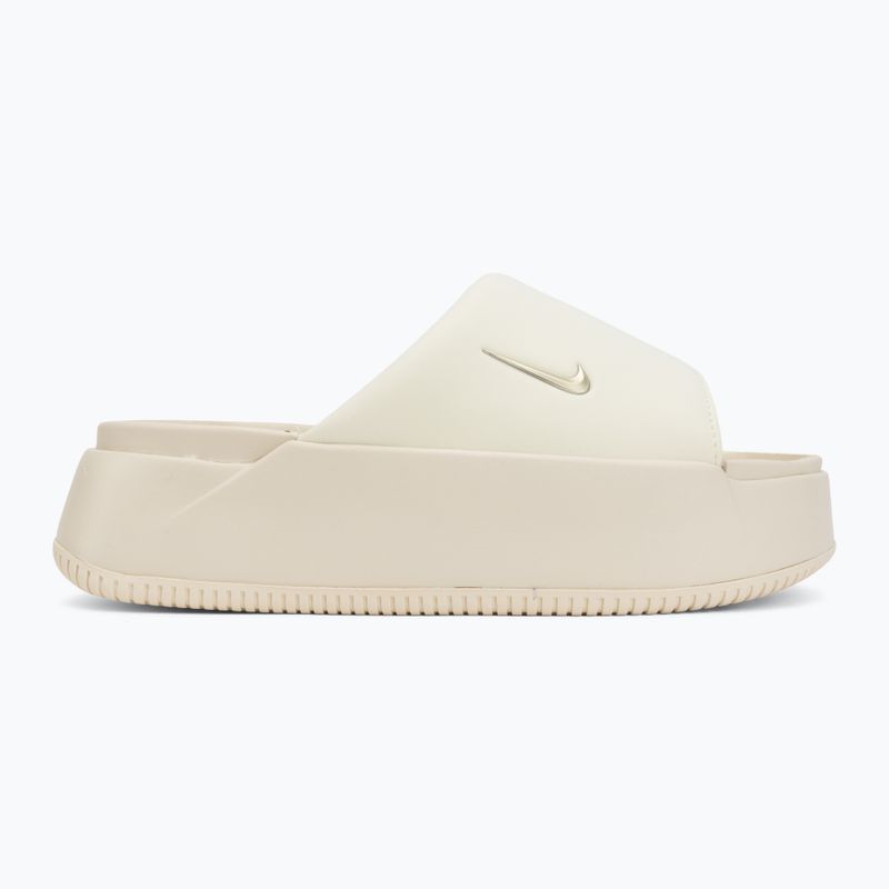 Moteriškos šlepetės Nike Calm Elevation coconut milk 2