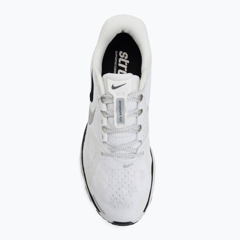 Vyriški bėgimo batai Nike Structure Plus summit white/metallic silver-black 5
