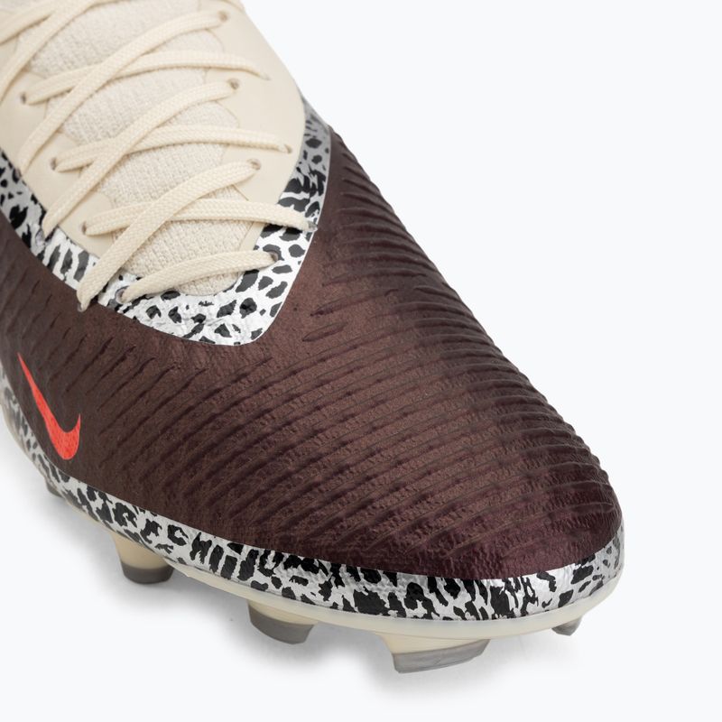 Vyriški futbolo bateliai Nike United Phantom 6 High Academy MG burgundy crush/fossil/university red 7