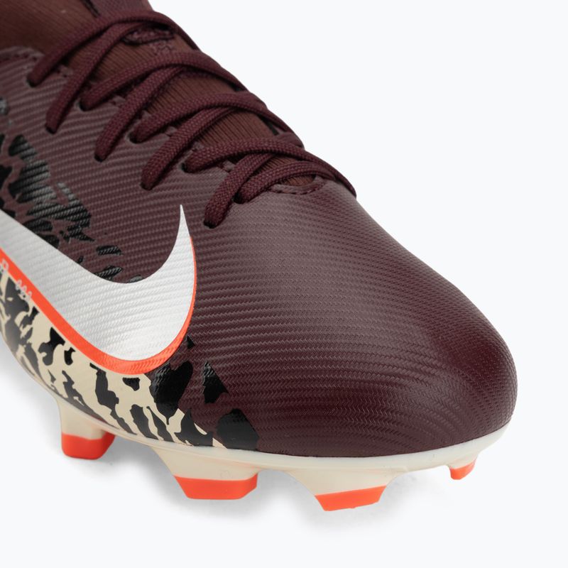 Vaikiški futbolo bateliai Nike United Jr. Mercurial Vapor 16 Academy MG burgundy crush/metallic silver 7