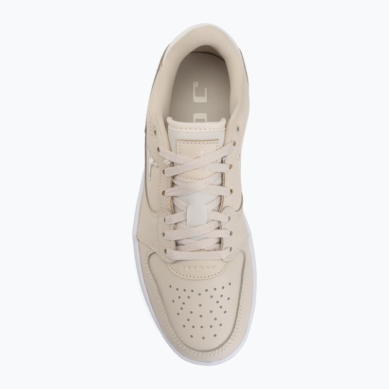 Moteriški batai Jordan Court Connect Low legend light brown/white/pale ivory 5