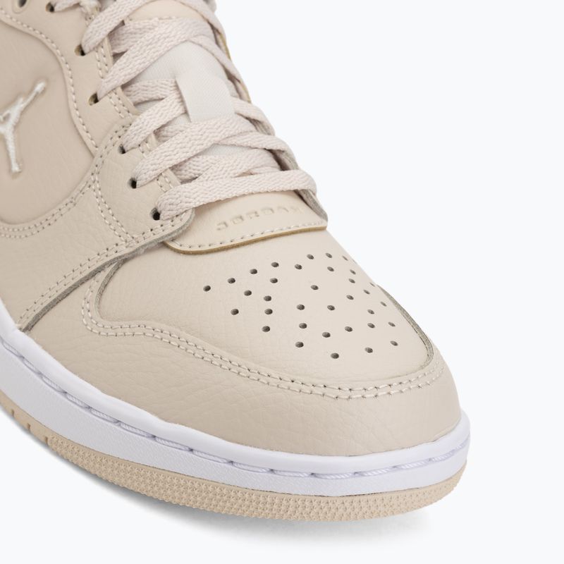 Moteriški batai Jordan Court Connect Low legend light brown/white/pale ivory 7