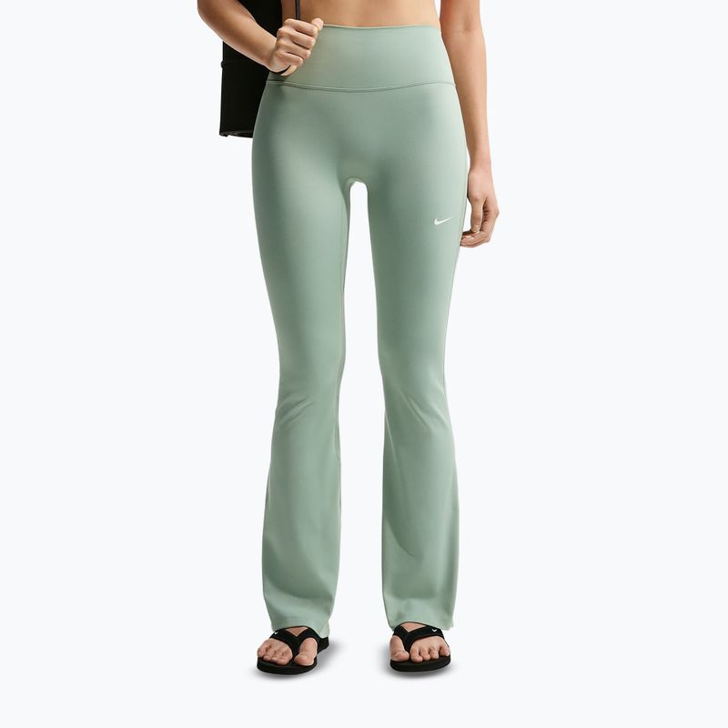 Moteriškos tamprės Nike One High Waisted Flared steam/white