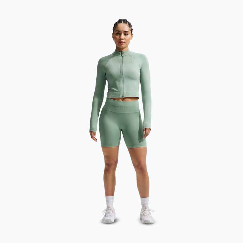 Moteriškas treniruočių džemperis Nike Pro Seamless Full Zip Top steam 2