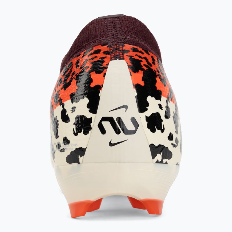 Vaikiški futbolo bateliai Nike United Jr. Mercurial Vapor 16 Pro FG burgundy crush/metallic silver 6