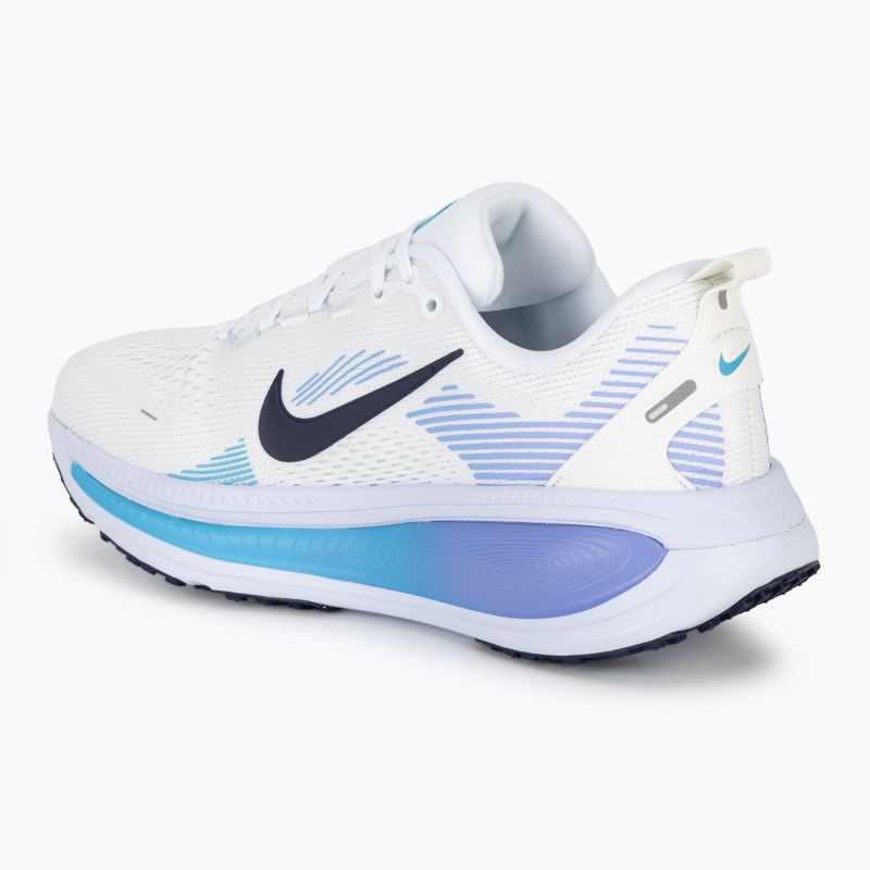 Moteriški bėgimo batai Nike Vomero 18 white/blue fury/midnight navy 3