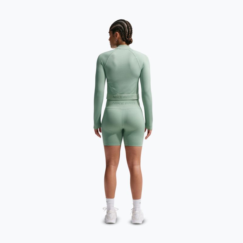 Moteriški šortai Nike Pro Seamless High-Waisted Biker 5" steam 3