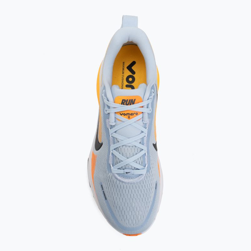 Vyriški bėgimo batai Nike Vomero 18 hydrogen blue/laser orange/black 5