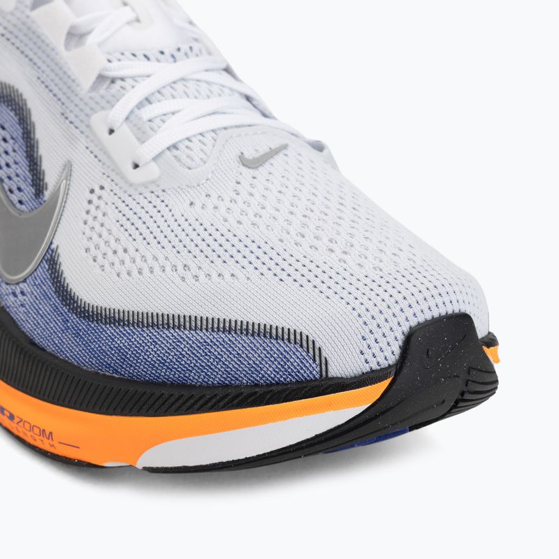 Vyriški bėgimo batai Nike Pegasus 42 white/lapis/total orange/metallic silver 7