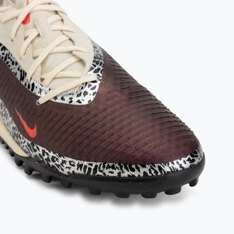Vyriški futbolo bateliai Nike United Phantom 6 Low Academy TF burgundy crush/fossil/university red 7