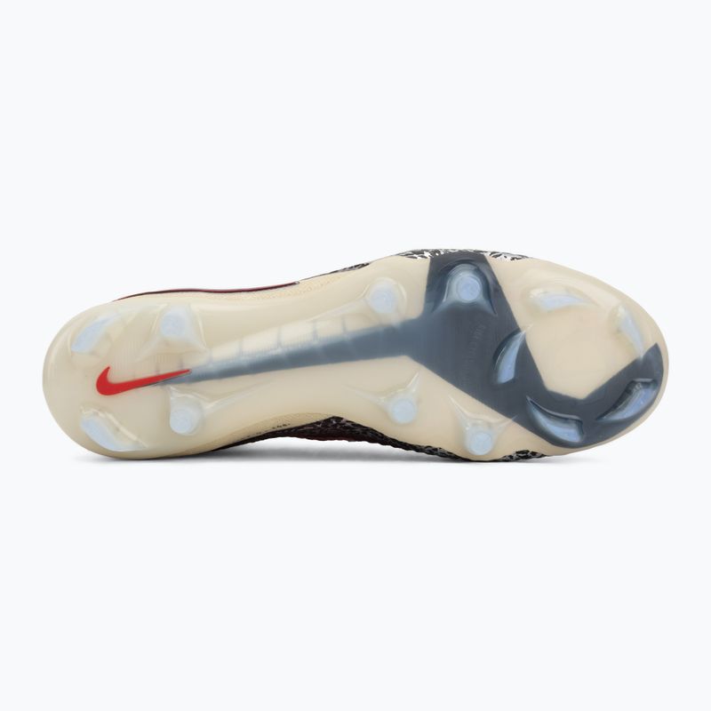 Vyriški futbolo bateliai Nike United Phantom 6 High Elite FG burgundy crush/fossil/university red 4