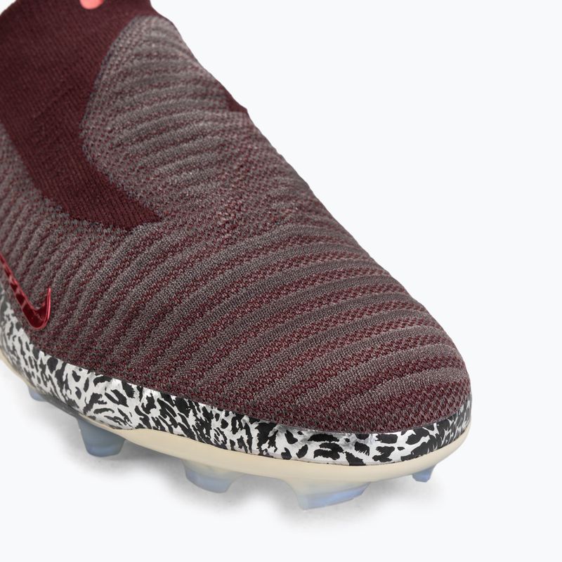 Vyriški futbolo bateliai Nike United Phantom 6 High Elite FG burgundy crush/fossil/university red 7
