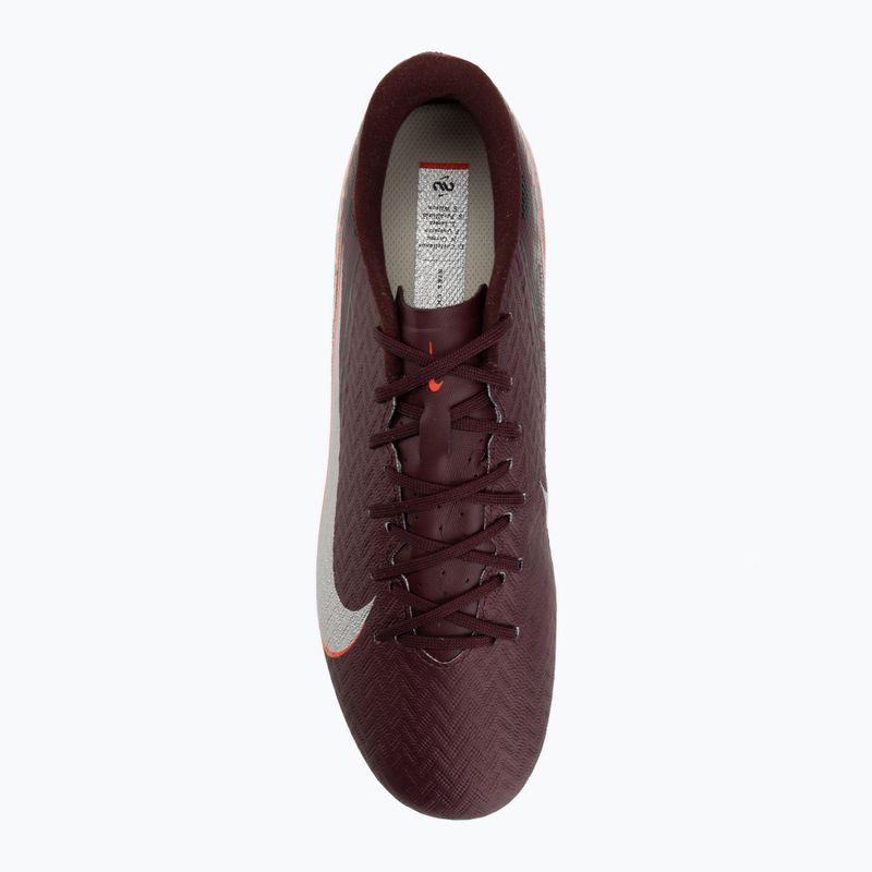 Vyriški futbolo bateliai Nike United Mercurial Vapor 16 Academy MG burgundy crush/metallic silver 5