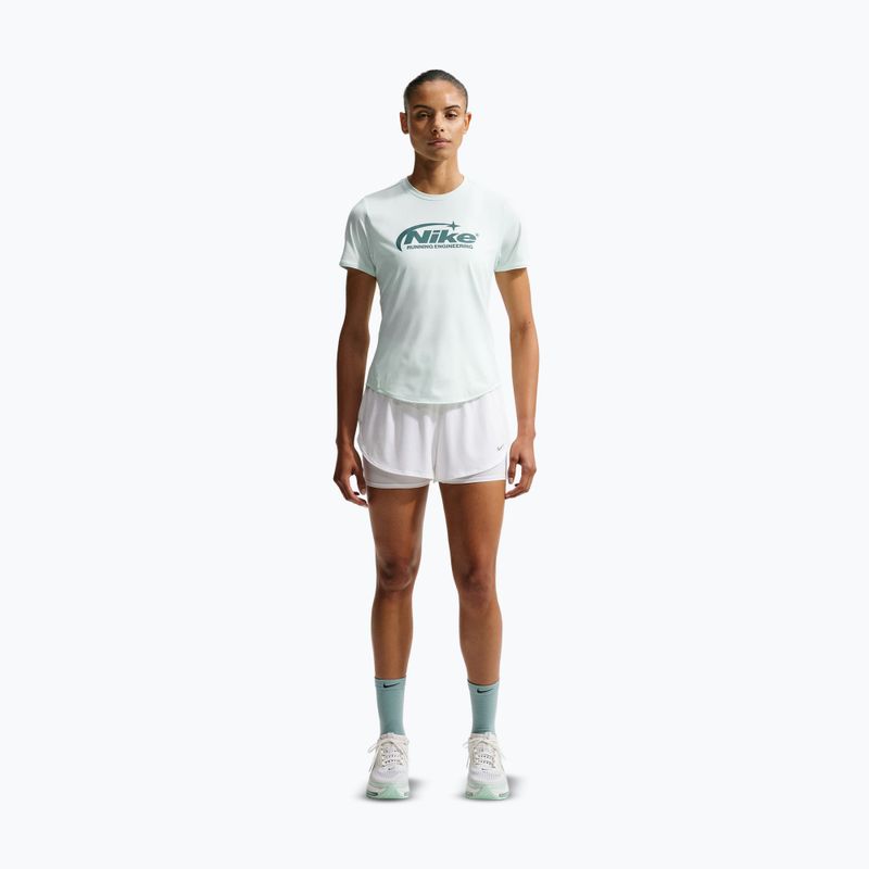 Moteriški bėgimo marškinėliai Nike Swift Dri-Fit barely green 2