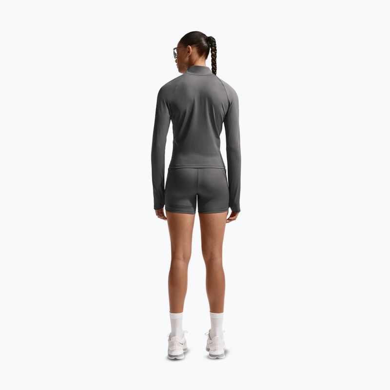 Moteriškas bėgimo džemperis Nike Swift Dri-Fit Full Zip Mid-Layer medium ash 3