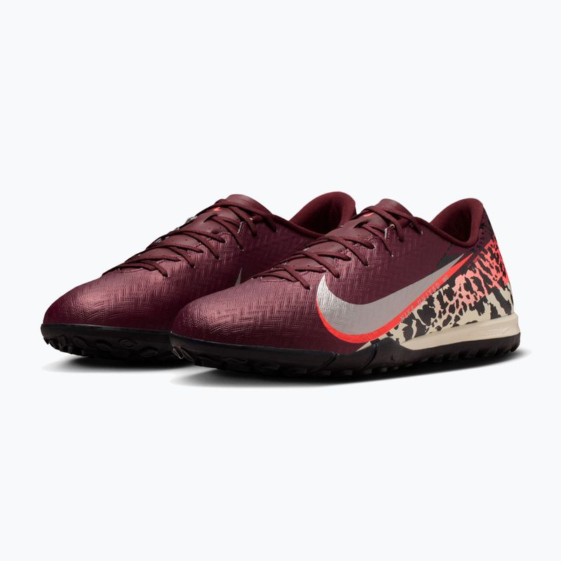 Vyriški futbolo batai Nike United Mercurial Vapor 16 Academy TF burgundy crush/metallic silver 3