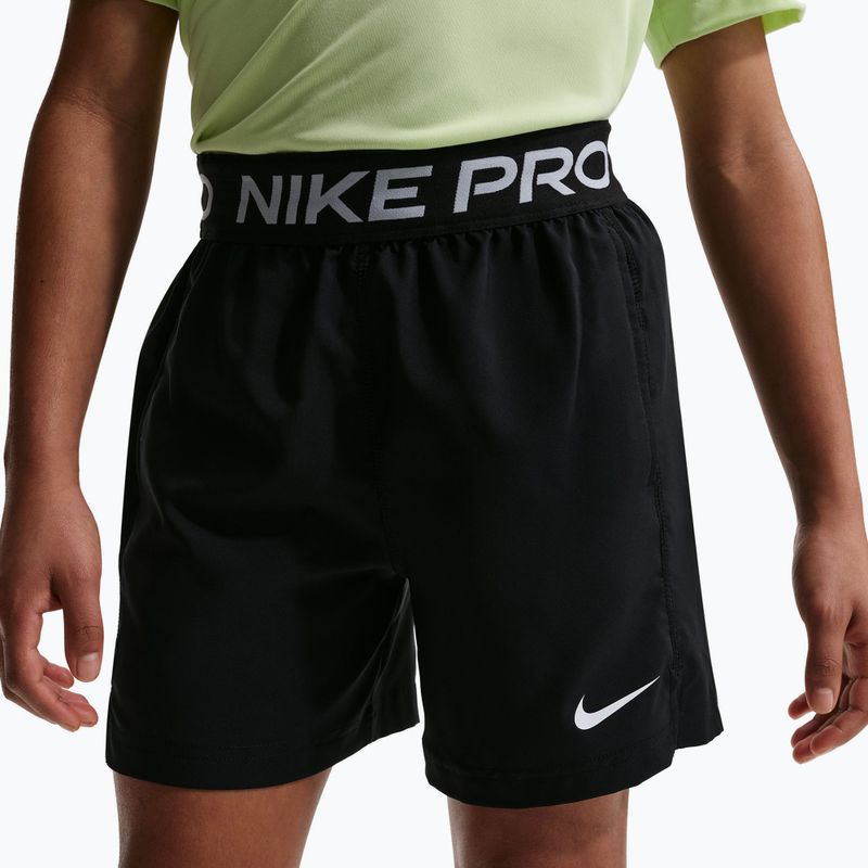 Vaikiški šortai Nike Pro Dri-Fit black/white 5