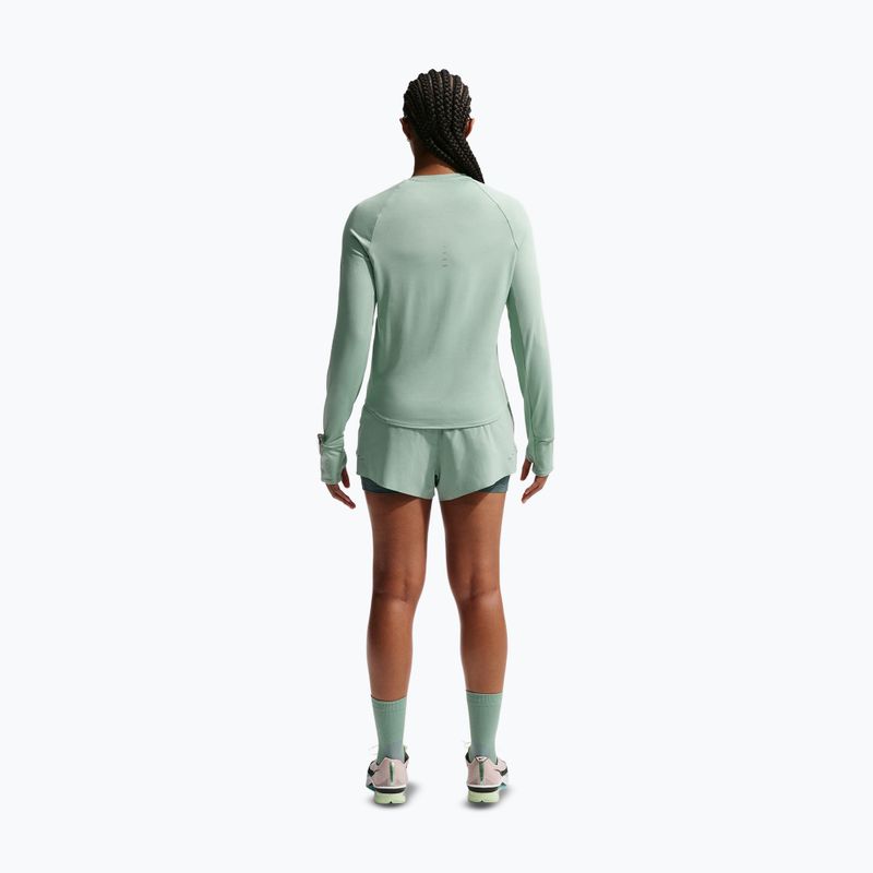 Moteriški bėgimo šortai Nike Swift Mid-Rise 2in1 steam/mineral slate 3