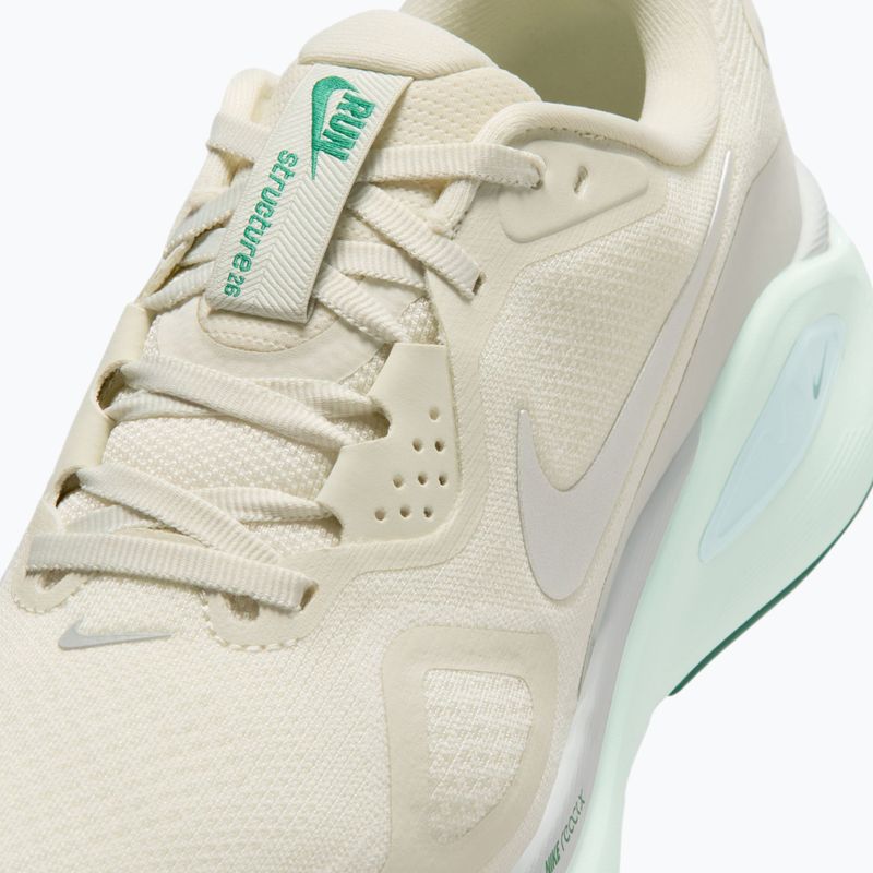 Moteriški bėgimo batai Nike Structure 26 sea glass/light silver/metallic silver 3