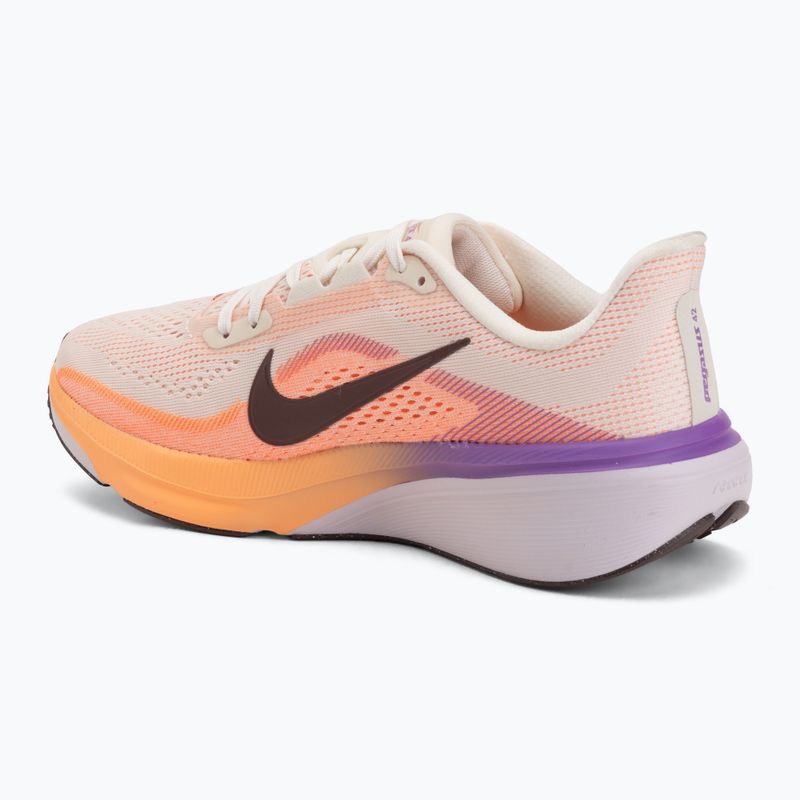 Moteriški bėgimo batai Nike Pegasus 42 chalk/orange pulse/bright violet/tattoo 3