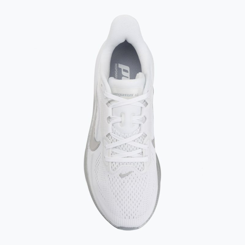 Moteriški bėgimo batai Nike Pegasus 42 white/wolf grey/metallic silver 5