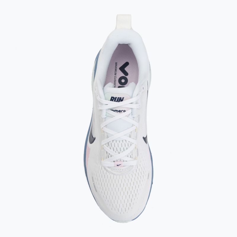 Moteriški bėgimo batai Nike Vomero 18 white/work blue/midnight navy 5