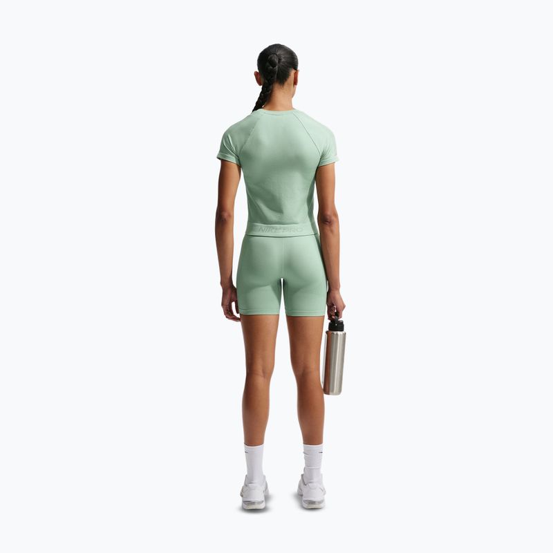 Moteriški treniruočių marškinėliai Nike Pro Seamless Dri-Fit steam 3