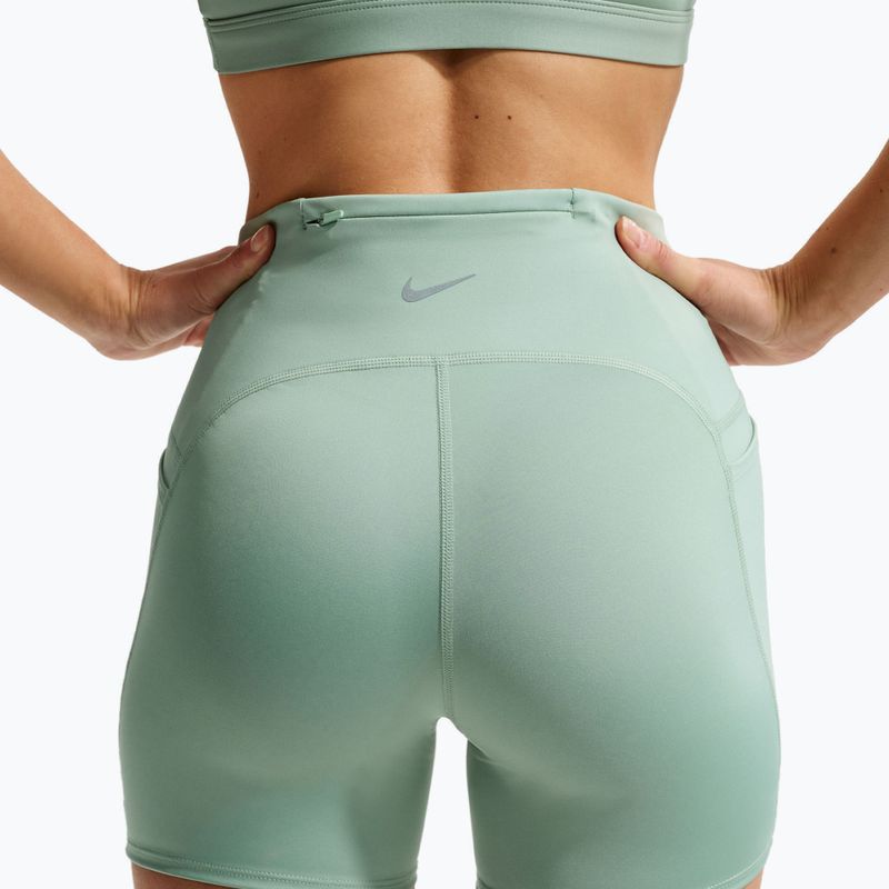 Moteriški bėgimo šortai Nike Swift High-Waisted 4" steam 7