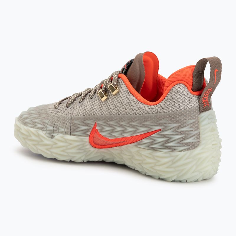 Vyriški krepšinio batai Nike S.T. Flare 2 college grey/volt tint/metallic gold 3