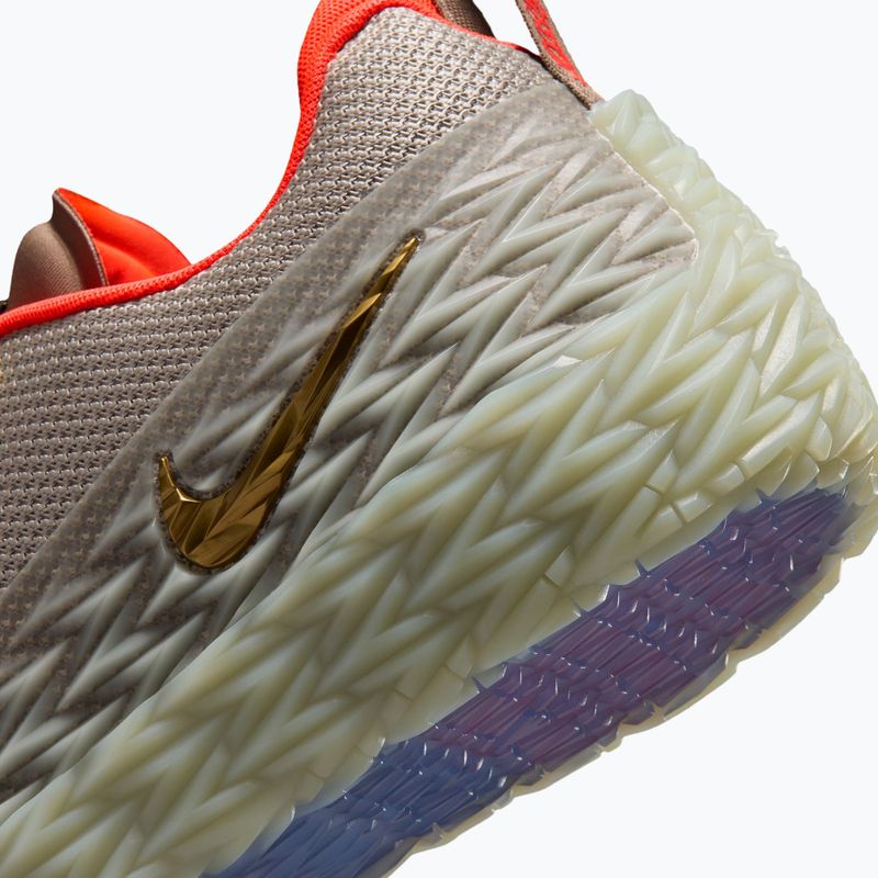 Vyriški krepšinio batai Nike S.T. Flare 2 college grey/volt tint/metallic gold 5