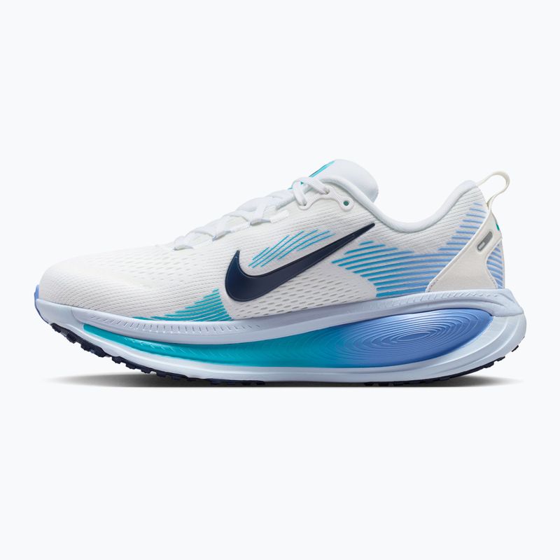 Moteriški bėgimo batai Nike Vomero 18 white/blue fury/midnight navy 2