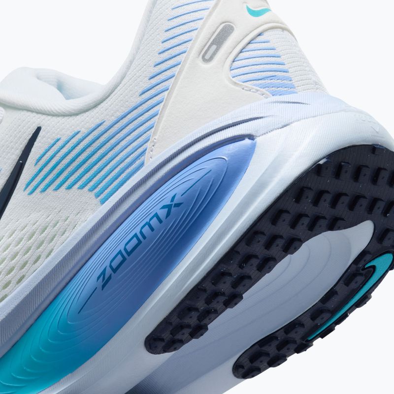 Moteriški bėgimo batai Nike Vomero 18 white/blue fury/midnight navy 5