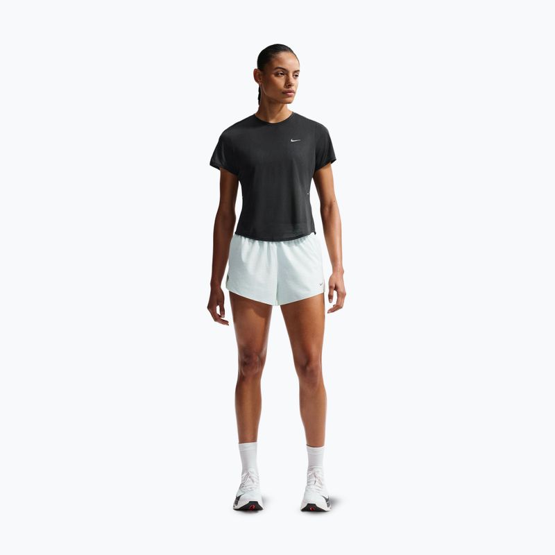 Moteriški bėgimo marškinėliai Nike Swift Breathe Dri-Fit black/photon dust/white 2