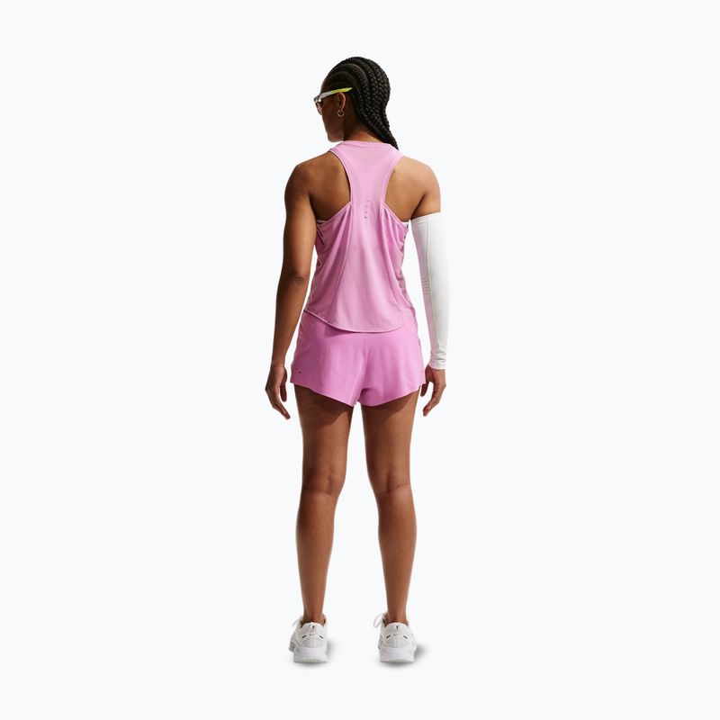 Moteriški bėgimo marškinėliai Nike Swift Breathe Dri-Fit light magenta/photon dust 3